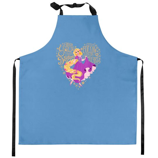 Disney Princess Rapunzel Follow Your Heart Kitchen Aprons
