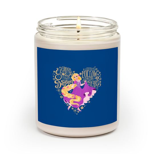 Disney Princess Rapunzel Follow Your Heart Scented Candles