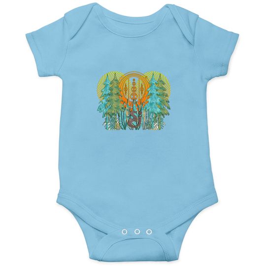 SCI Mysterious Forest String Cheese Incident Onesies