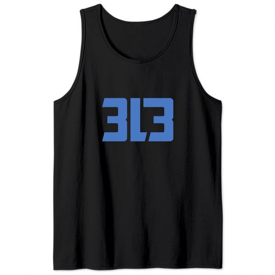 Dan Campbell Detroit Lions 313 Tank Tops