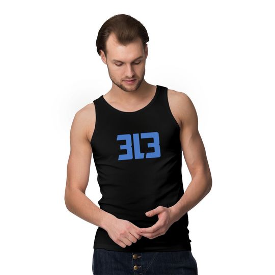 Dan Campbell Detroit Lions 313 Tank Tops
