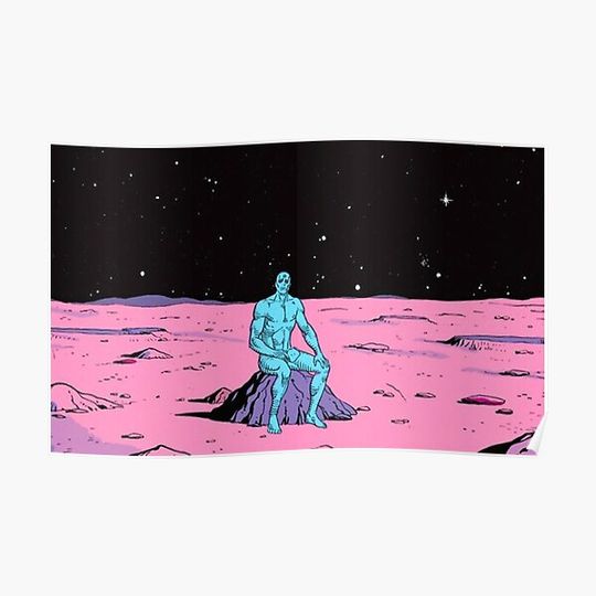 The Watchmen - Dr Manhattan Premium Matte Vertical Poster