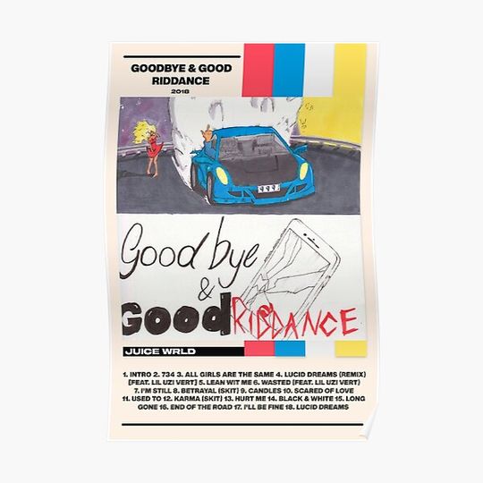 Juice wrld Premium Matte Vertical Poster