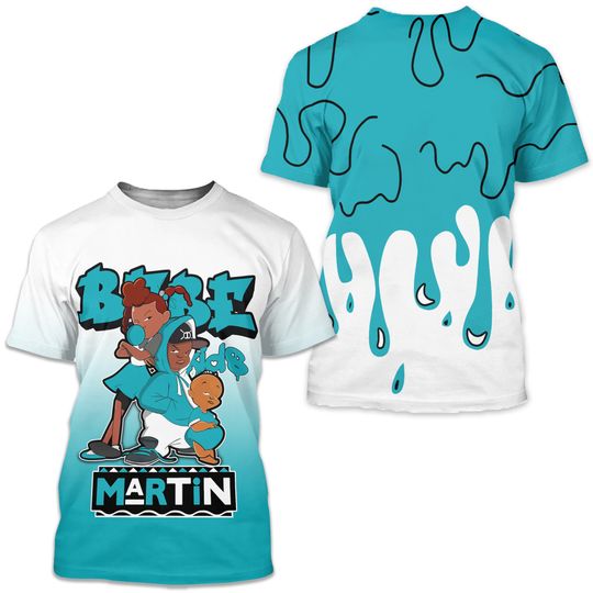 Shirt To Match Air Griffey Max 1 Aquamarine - Martin Bebe's Kids 90s Melanin