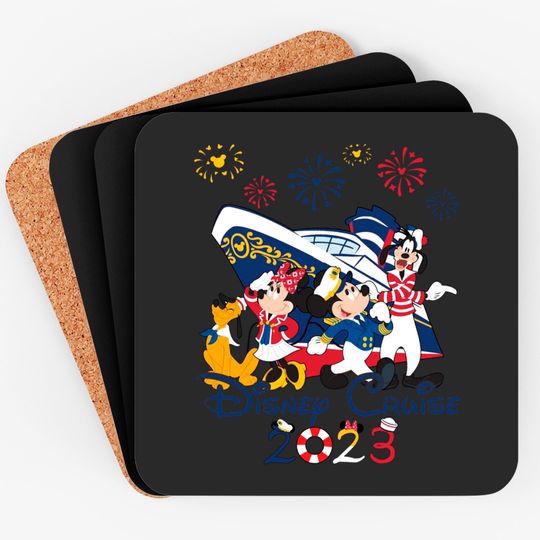 Disney Cruise Family Vacation 2023 Coasters,Disney Cruise Group Coasters
