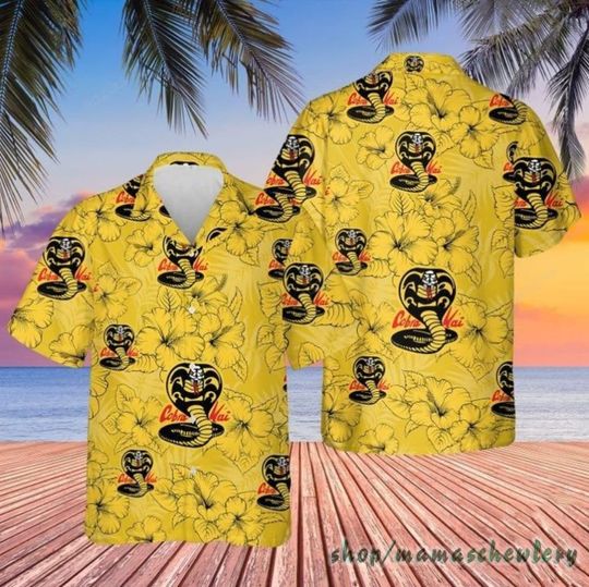 Cobra Kai Hawaiian ShirtSnake Hawaiian Shirt