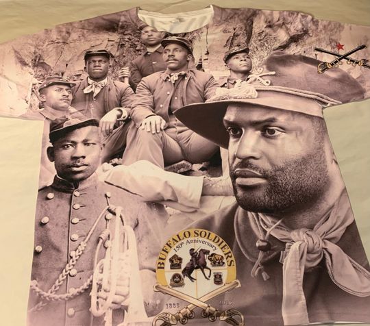 Buffalo Soldiers 150th Anniversary African American Heroes Shirt Black History Month