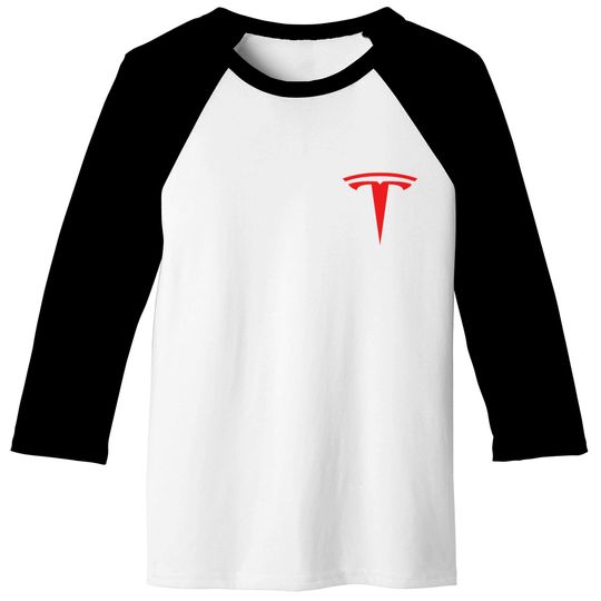 Tesla Tesla Logo Baseball Tees | Tesla Customized Unisex Baseball Tees | Tesla Lover Gift