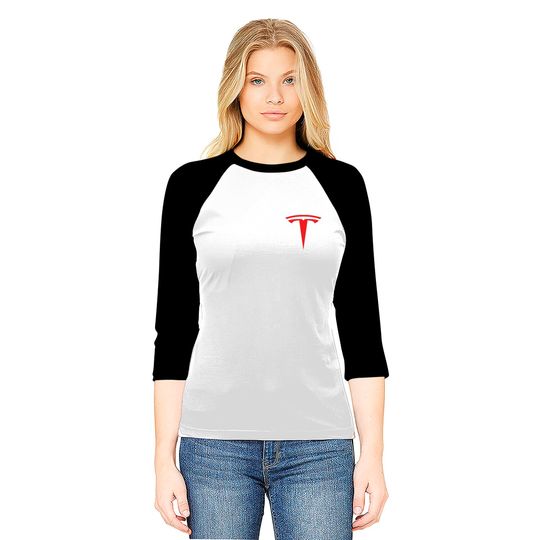 Tesla Tesla Logo Baseball Tees | Tesla Customized Unisex Baseball Tees | Tesla Lover Gift