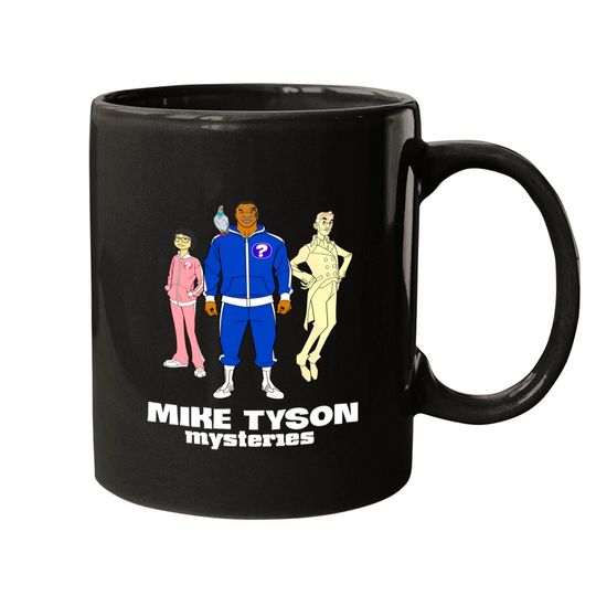 Mike Tyson Mysteries Logo Men's Navy Black Mugs