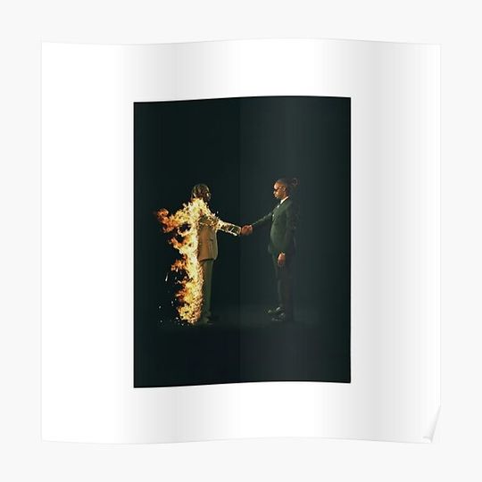 Heroes & Villains Premium Matte Vertical Poster