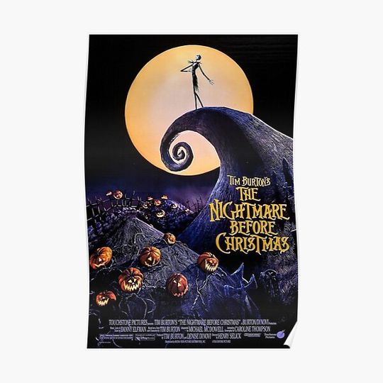 The Nightmare Before Christmas Premium Matte Vertical Poster