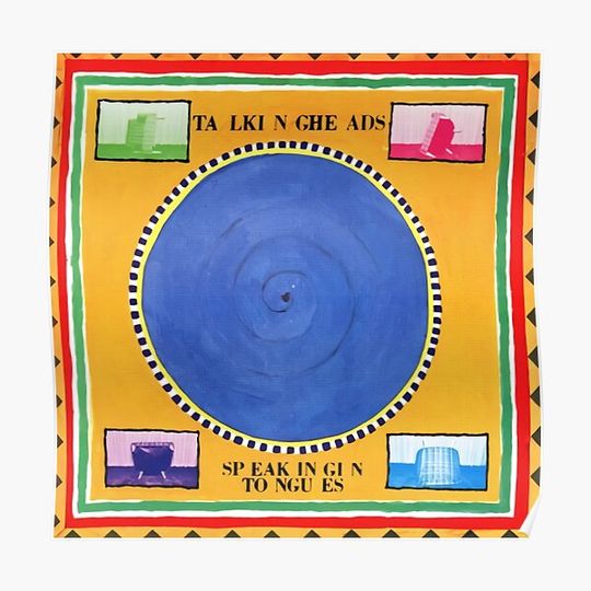 Talking Heads - Speaking in Tongues Premium Matte Vertical Poster