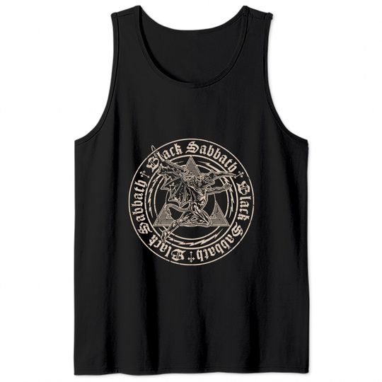 Black Sabbath Vintage Band Tank Tops
