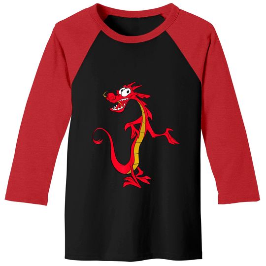 Disney Mulan Mushu Dragon Baseball Tees, Magic Kingdom, Disney Trip Baseball Tees