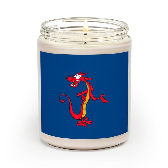 Disney Mulan Mushu Dragon Scented Candles, Magic Kingdom, Disney Trip Scented Candles