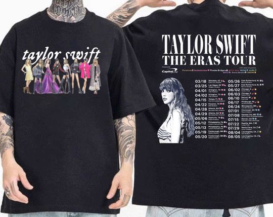 Discover The E.ras To.ur 2023 Shirt, Swift Tour 2023 Shirt, Music Tour Shirt, Country music Shirt,Taylor Tour Shirt