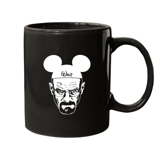Walter White Heisenberg Walt Mugs, Walt Breaking Disney, Walt White Mugs