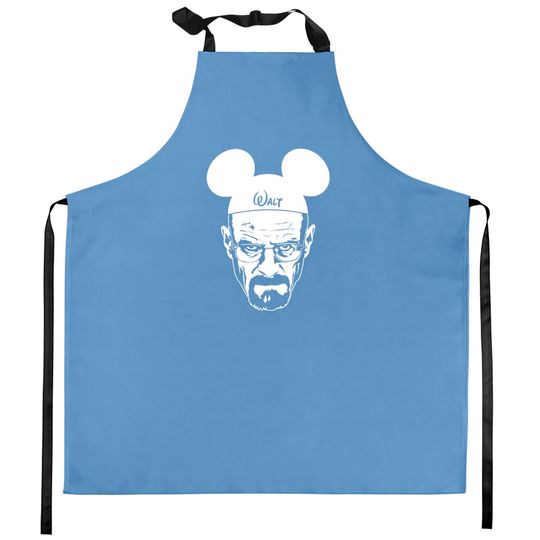 Walter White Heisenberg Walt Kitchen Aprons, Walt Breaking Disney, Walt White Kitchen Aprons