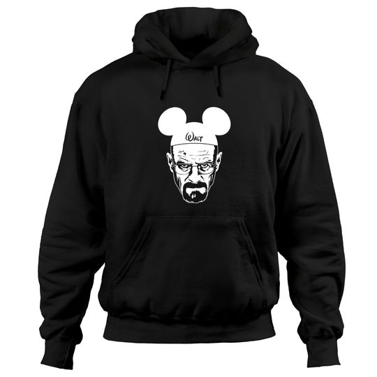 Walter White Heisenberg Walt Hoodies, Walt Breaking Disney, Walt White Hoodies