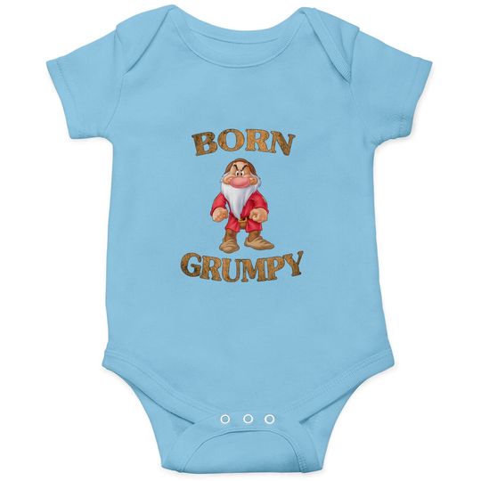 Discover Disney Grumpy Dwarf Born Grumpy Onesies