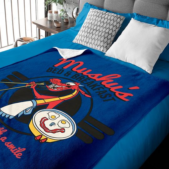 Disney Mushu Dragon Baby Blankets