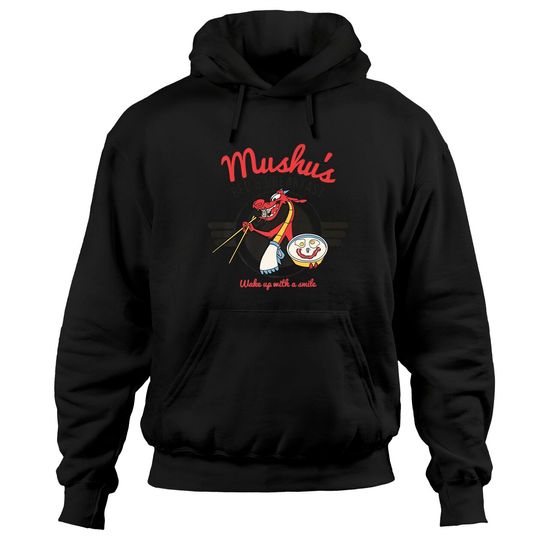 Disney Mulan Mushu's Bed and Breakfast Poster Hoodies