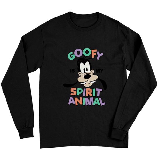 Vintage Goofy Is My Spirit Animal Disney Long Sleeves, Goofy Long Sleeves, Goofy Disney Long Sleeves