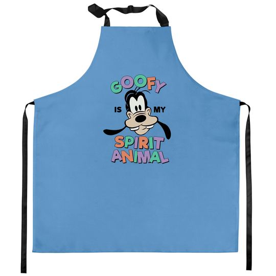Vintage Goofy Is My Spirit Animal Disney Kitchen Aprons, Goofy Kitchen Aprons, Goofy Disney Kitchen Aprons