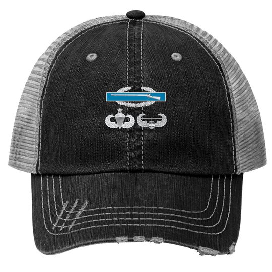 CIB Airborne Senior Air Assault Trucker Hats