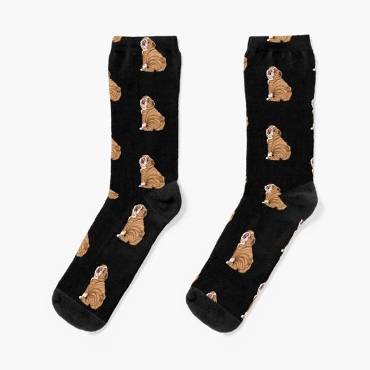 Discover English Bulldog Socks