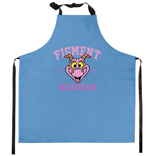 Disney Figment Kitchen Aprons, Epcot Figment Kitchen Aprons