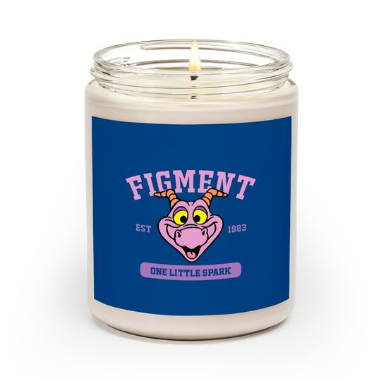 Disney Figment Scented Candles, Epcot Figment Scented Candles