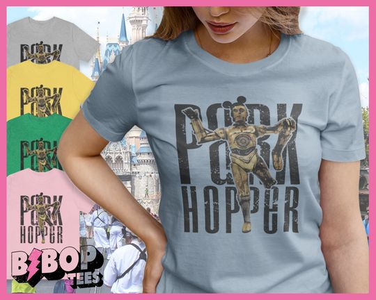 C3PO Park Hopper Disney Parks Unisex Tee