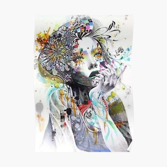 Banksy Urban Princess Premium Matte Vertical Poster