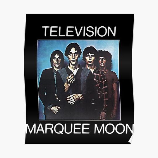 Discover Television - Marquee Moon Premium Matte Vertical Poster