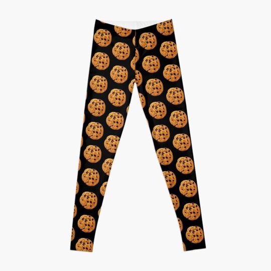 Cookie Costume Chocolate Chip Party Gift Idea Leggings