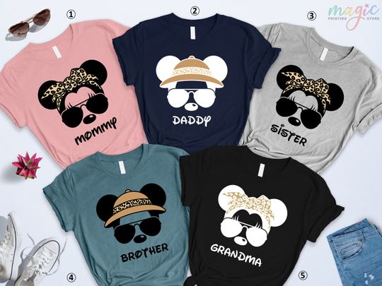 Disney Safari Squad Shirt, Animal Kingdom Shirt, Family Safari Shirt