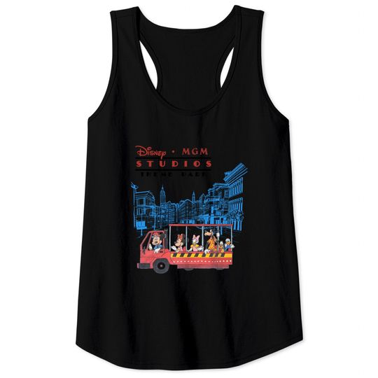 Retro Disney MGM Studios Vintage | Unisex Softstyle Tank Tops