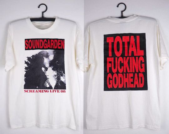 Soundgarden Screaming Live 88 Total Fuc Godhead T-Shirt