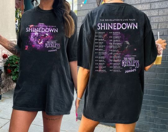 Discover shine down Band The Revolutions Live 2023 Shirt