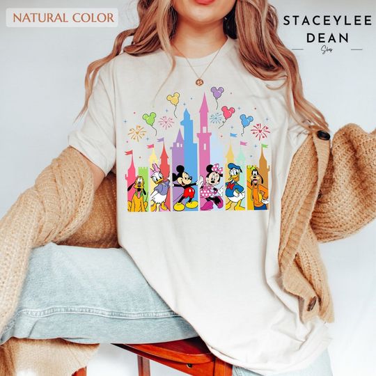 Disney Mickey and Friends Shirt, Disney Castle Shirt, Disney Shirt, Disney World Shirt, Magic Kingdom Shirt, Disney Family Shirts