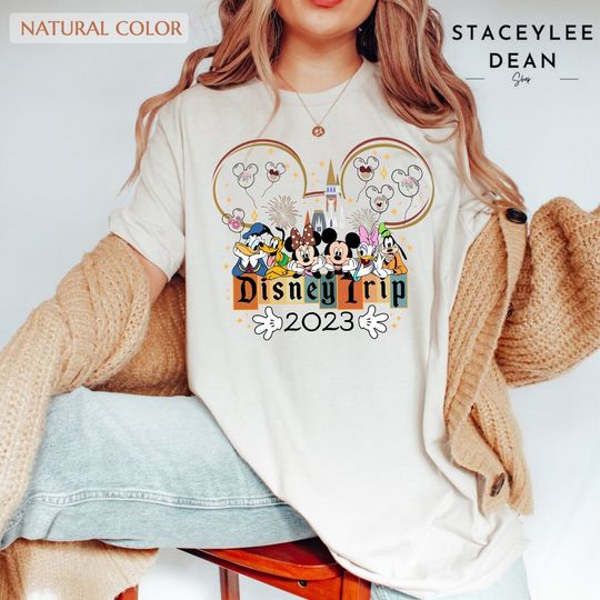 Disney Mickey and Friends Shirt, Disney Trip 2023 Shirt, Disney Shirt, Disney World Shirt, Magic Kingdom Shirt, Disney Family Shirts