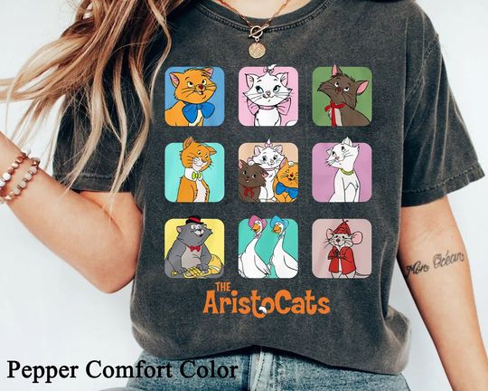 Disney The Aristocats Shirt, Disney The Aristocats Shirt, Disney Marie Cat Shirt, Disney World Shirt, Magic Kingdom Family Shirt