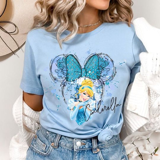 Disney Princess Cinde Shirt, Disney Princess Vintage Shirt, Disney Vacation Shirt, Disney Castle, Disney Girl Trip, Disney Shirt