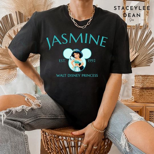 Disney Jasmine Princess Shirt, Disney Princess Shirt, Disney Vacay Mode Shirt, Aladdin Shirt , Disney World Shirt,Magic Kingdom Family Shirt