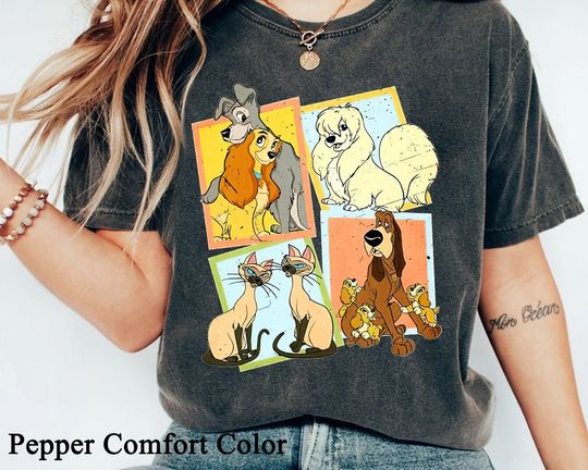 Disney Lady And The Tramp Shirt, Disney Couple Shirt , Animal Kingdom Shirt, Disney Shirt, Disney World Shirt, Magic Kingdom Shirt
