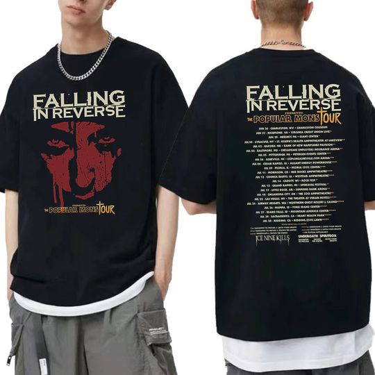 Falling In Reverse The Popular Mons Tour 2023 Shirt, Falling In Reverse Rock Band Fan Shirt