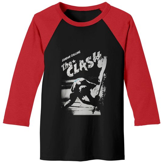 Discover The Clash Baseball Tees, London Calling Clash Vintage Unisex Baseball Tees, Signed