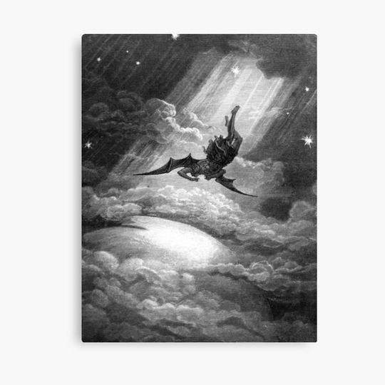 The Fall of Satan - Gustave Dore Canvas